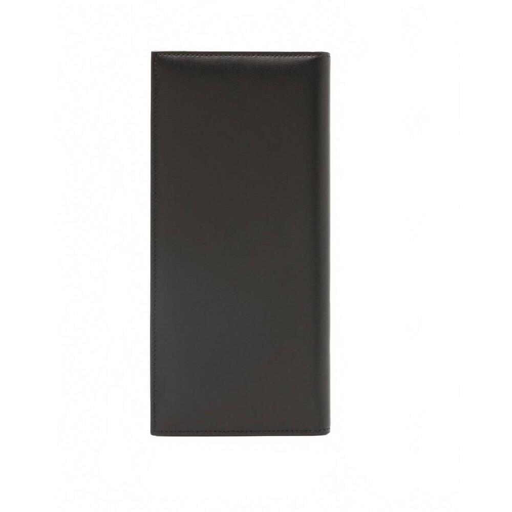 NEW SALVATORE FERRAGAMO men's long wallet in brown